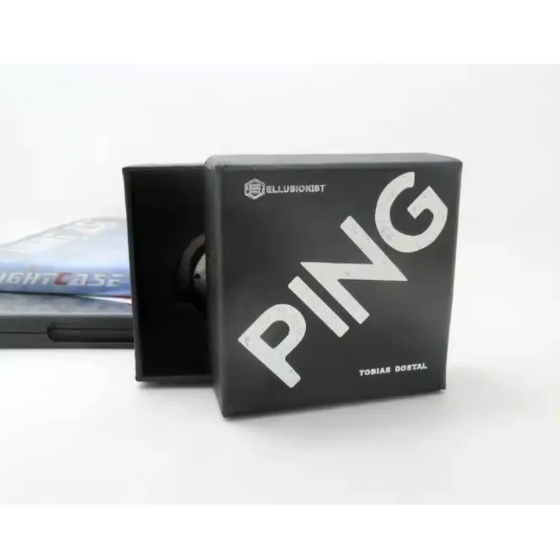 Ping by Tobias Dostal Gimmicks Coin Magic Tricks Mentalism Stage Close-Up Magic Props Street Accessories Illusions Magician Fun