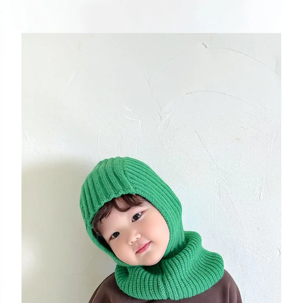 kids-winter-warm-balaclava-beanie-scarf-set-soft-knitted-cap-toddler-boys-girls-cozy-neck-warmer-solid-color-outdoor-protection
