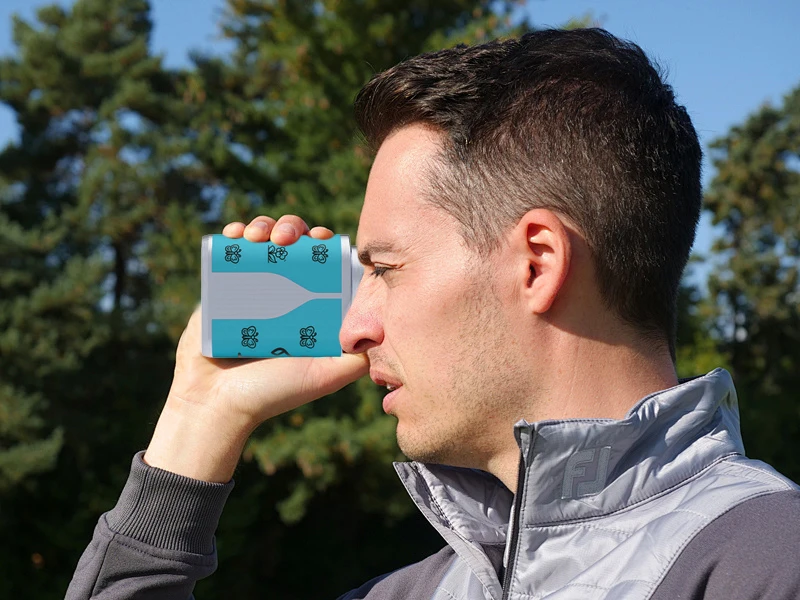 1100M High Accuracy Outdoor Golf Rangefinder Reflector Handheld Golf Rangefinder Telescope