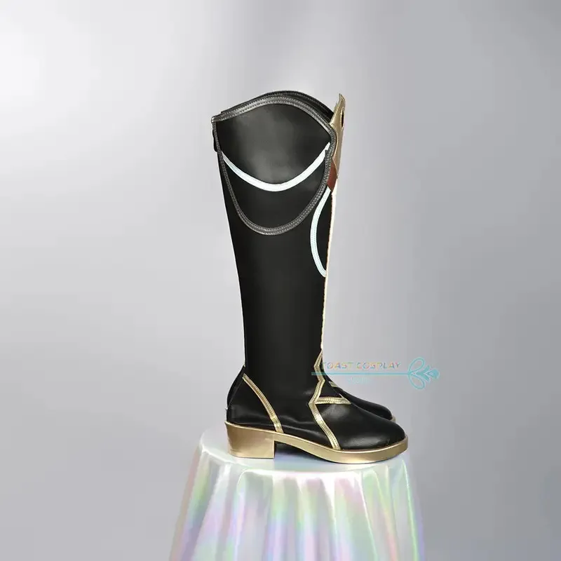 

dd12Dan Heng плюшевые ботинки Imbibitor Lunae Honkai Star Rail игровые ботинки комиксов косплей костюм реквизит обувь Con часть Хэллоуина