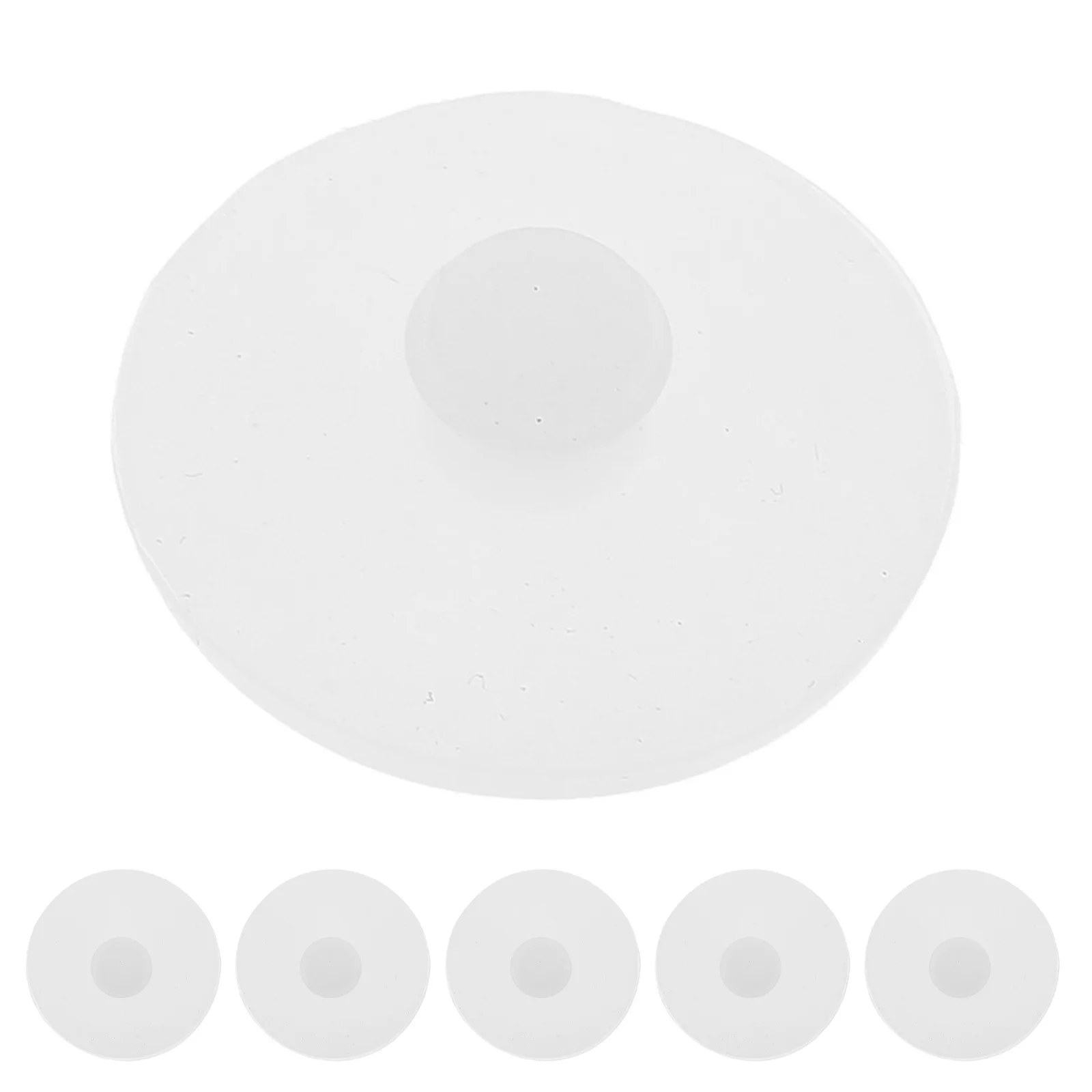 

6pcs Silicone Spill Stopper Belly Leak Proof Cap Replacement Water Accessories Anti-Leak Plug Easy Clean For Tumbler