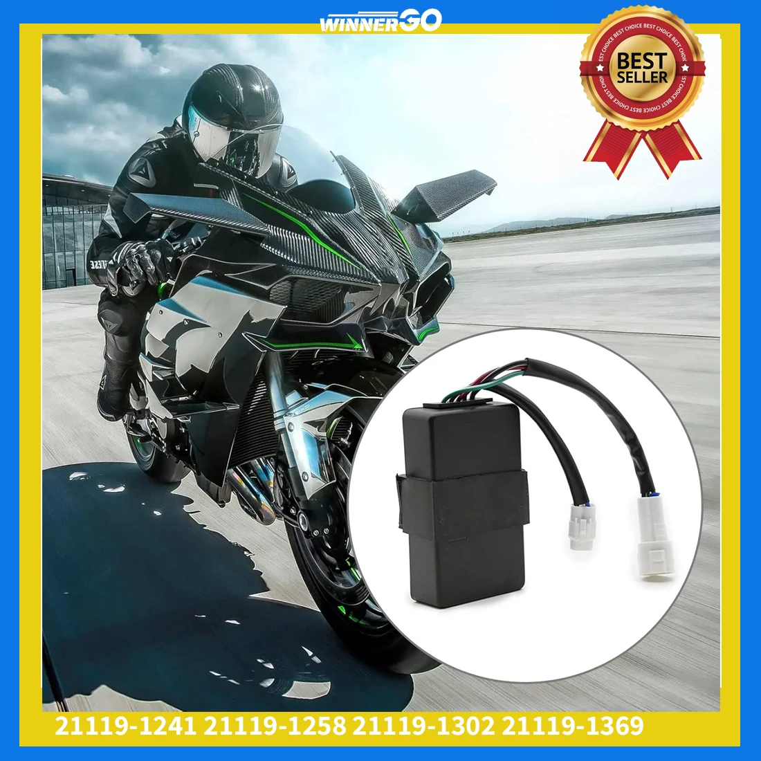 CDI الشاعل لكاواساكي لاكوتا بايو KEF300 KLF300 B C KEF KLF 300 KLF300B KLF300C 21119-1241 21119-1258 21119-1302 21119-1369