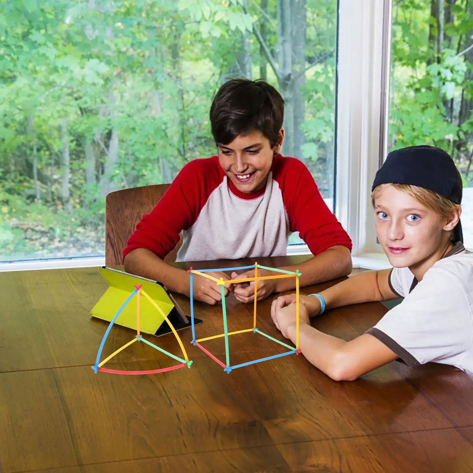 

1Set Straw Builder Pipe Engineering Kit Multifunctional Educational Building Set DIY Construction Learning Building Sets