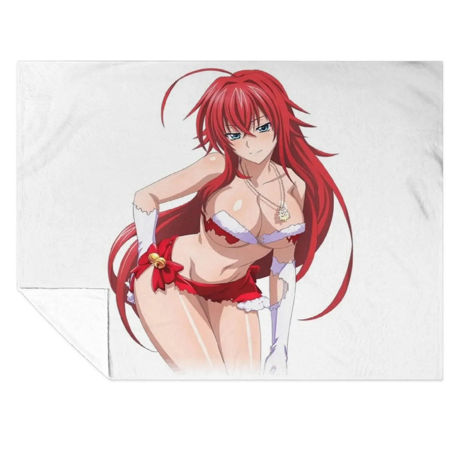 

High School DxD - Rias Gremory Throw Blanket Blankets For Bed Bed Fashionable Furry blankets and throws Blankets