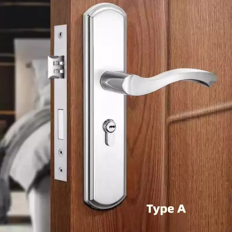 

Регулируемые дверные замки для межкомнатных дверей: универсальные замки из нержавеющей стали для спален и деревянных дверей