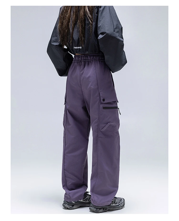 Unisex Teflon Wasserdichte Softshell-Hose - Fluoridfreie, wasserabweisende, schnelltrocknende Wanderhose mit verstellbaren Bündchen – Detail 17