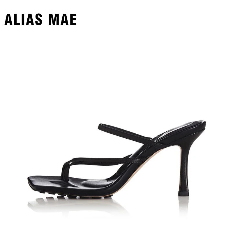 

ALIAS MAE LEIA Fashion Women's Luxury High Heels Summer Simple and Elegant Slim Strap Toe Wrap Dress Sandals