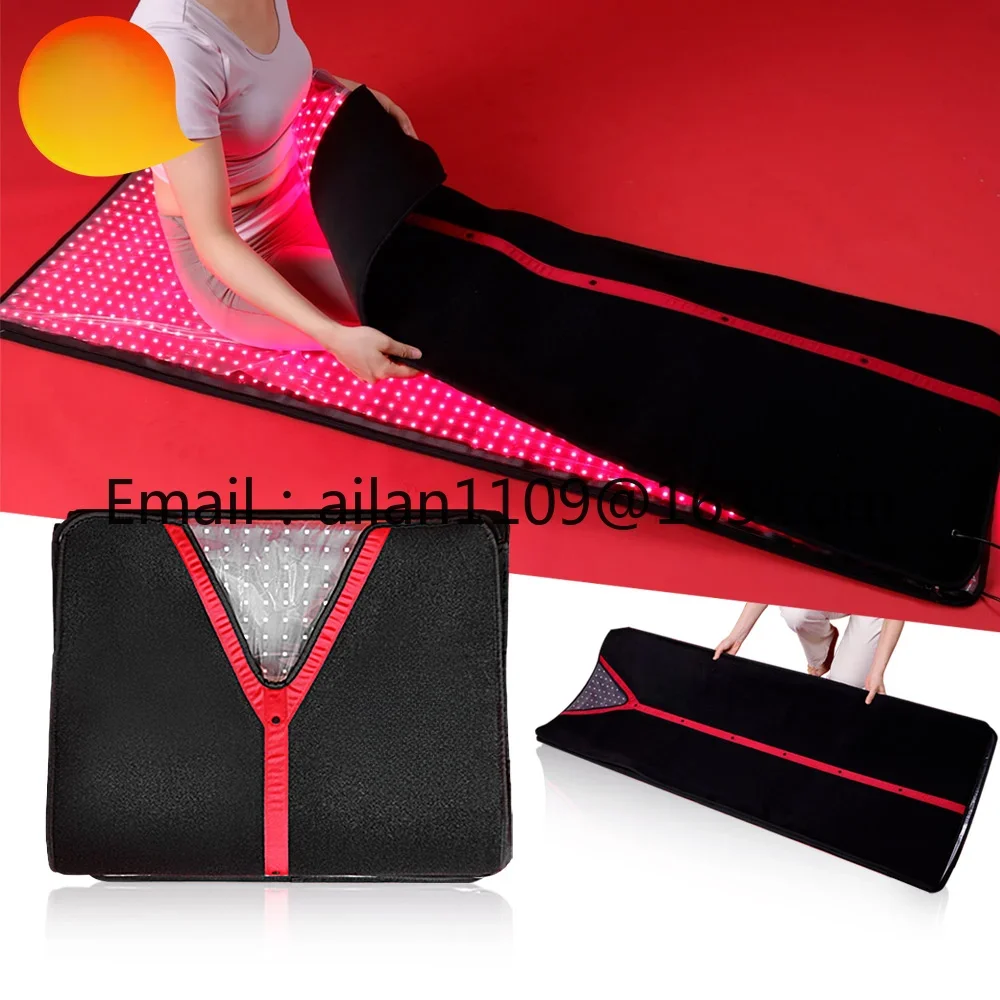 

Red Light Therapy Blanket,Red Near Infrared 660nm 850nm, Infrared Body Wrap, Full Body Pod Wrap.Improve Sleep, Skin Health, Pain