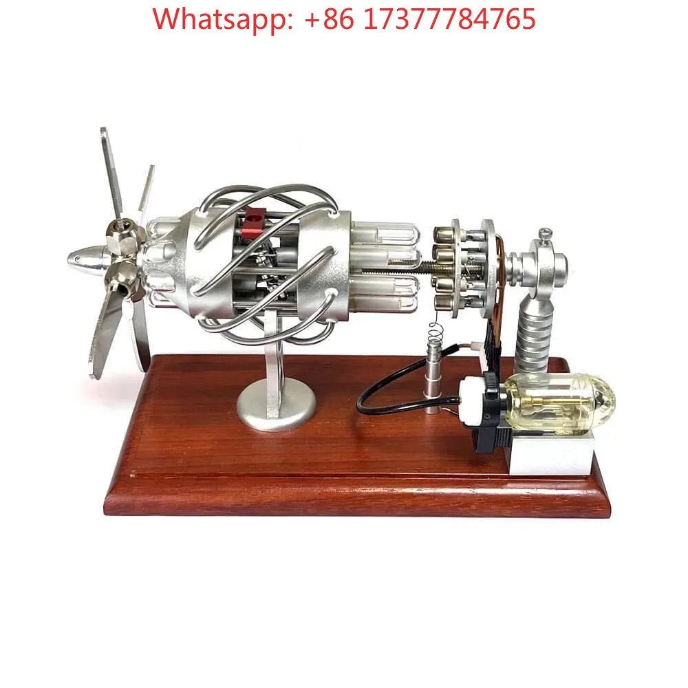 

16 Swashplate Stirling Engine Internal Combustion Model Educational Science Factory Sales Birthday Gift