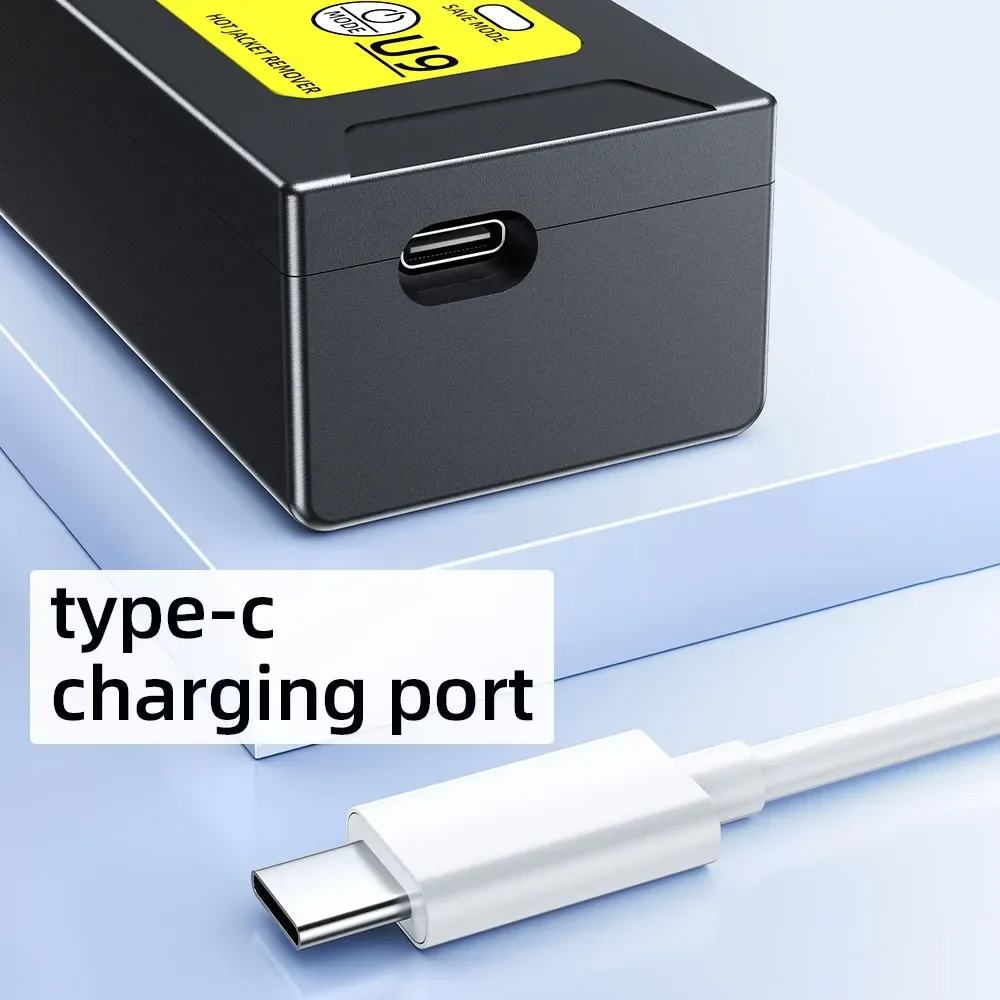 Natalink Heated Fiber Stripper Pliers Optical Wire Stripping for Ribbon Fiber and Cable Fusion Applications Cutting FTTH Tool