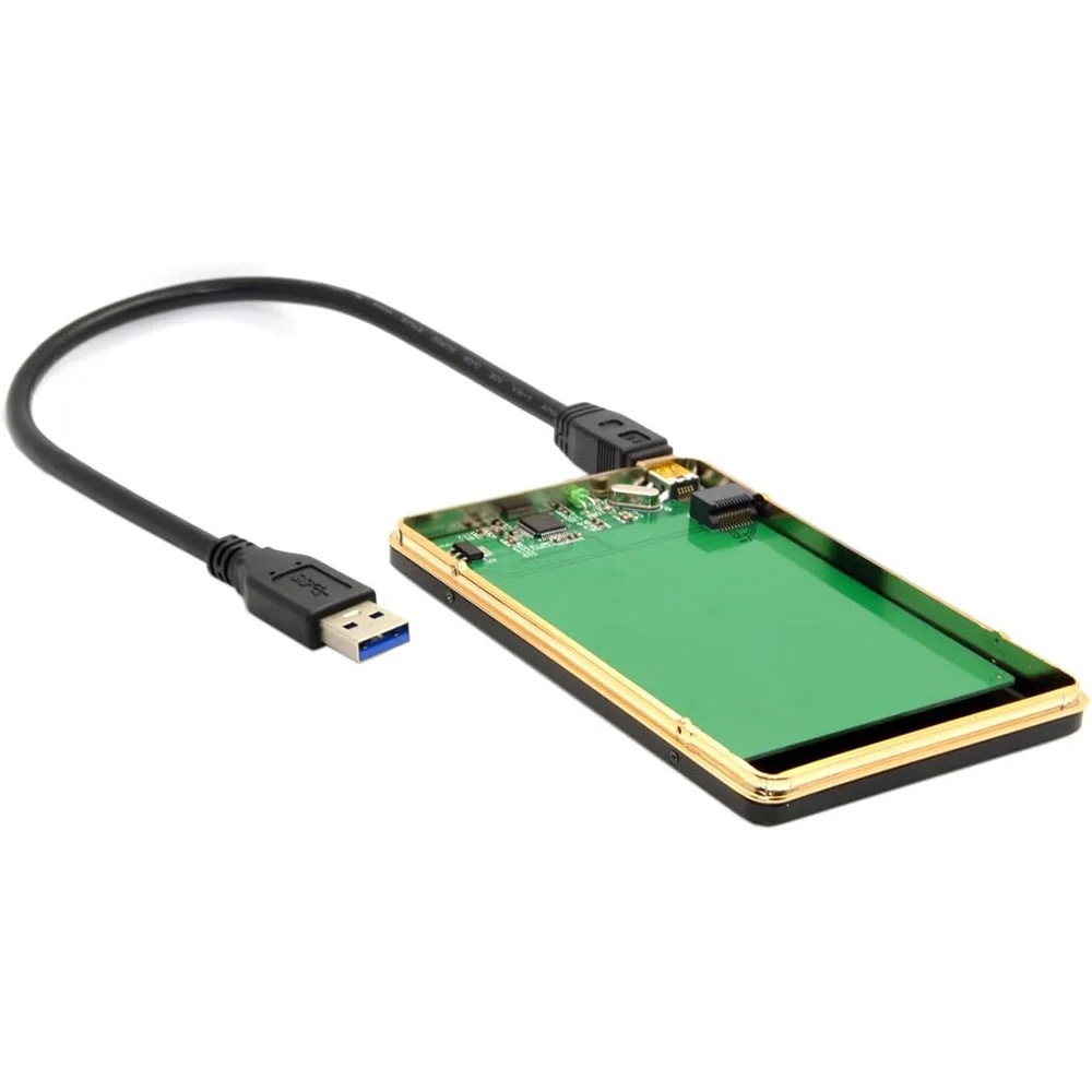 WD5000MPCK SFF-8784 SATA Express vers USB 3.0 boîtier de disque dur Compatible pour disque dur UltraSlim SSD WD5000M22K/M21K