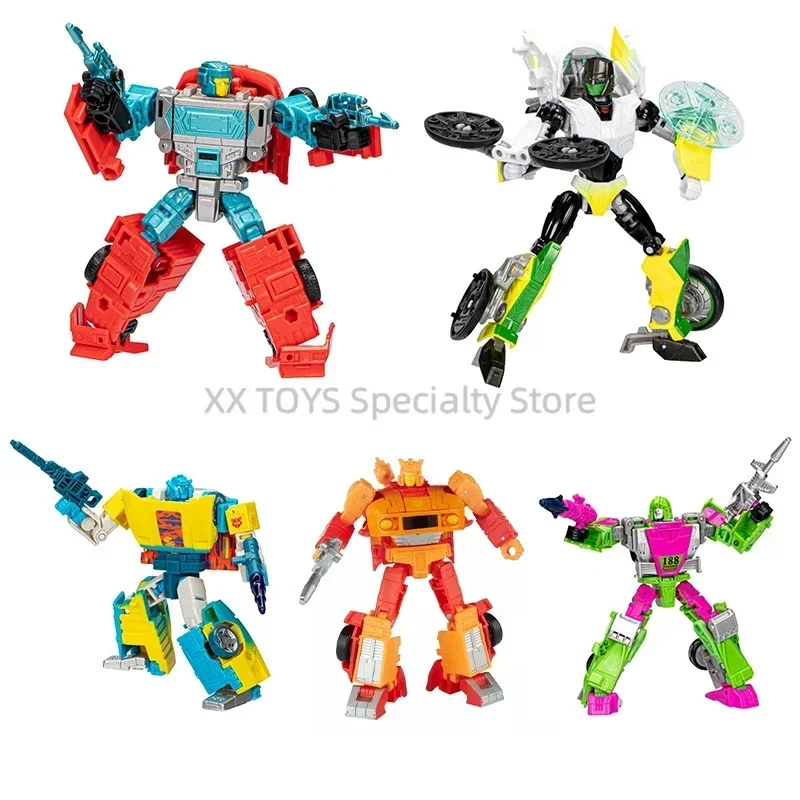 Hasbro Transformers Generation Legacy Evolution Deluxe Class G2 Universe Laser Cycle Autobot Sideswipe Mirage Jazz Action Figure