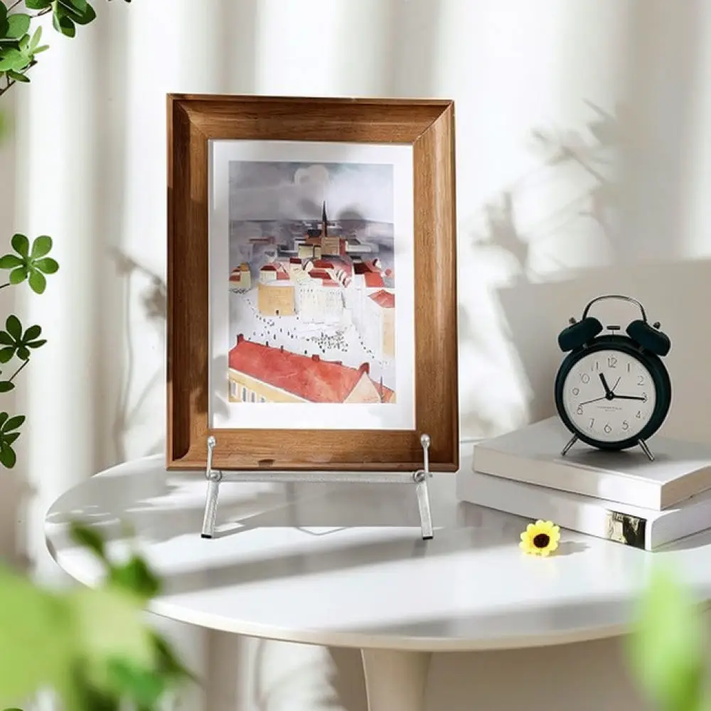 Sturdy Metal Tripod Easel Stand For Painting Canvas Wedding Welcome Sign Poster Frame Gallery Decor Floor Rack
