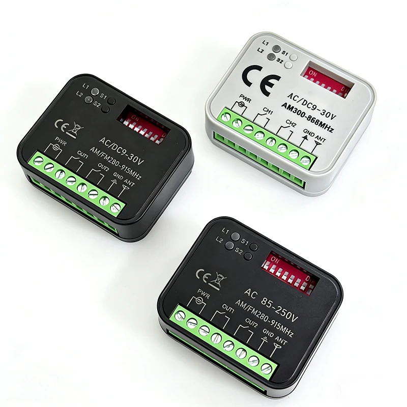Universal RX-Multi Work With Tuya Wifi Smart Module Switch Garage Door Remote Control Receiver Controller For 300-868MHz
