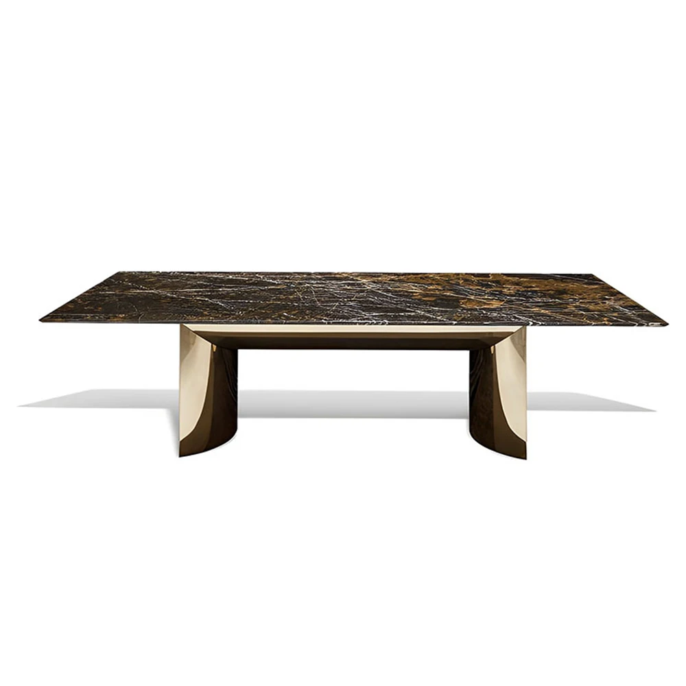 Home Furniture Dining Table Set Marble Modern Luxury Italian Dining Furniture