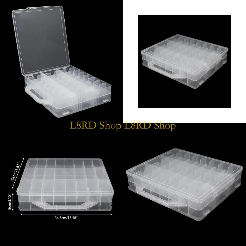 

L8RD 48 Lattice Latce Lock Hall Hosder Display Container Box для