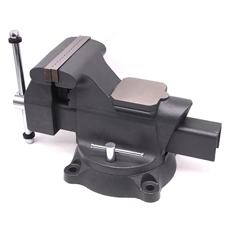 Bench Vise Heavy-Duty All-Steel Industrial-Grade Precision Channel Steel Multi-Function Workbench Clamp Fixture 2