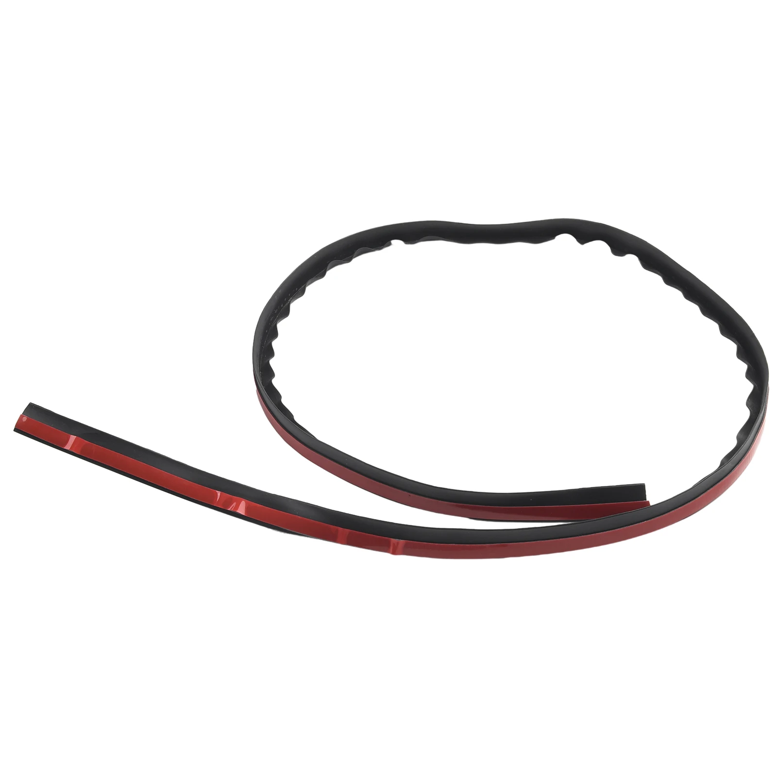 Weatherstrip Sealed Strips Black Car Door for edge Front/ Rear Moulding Rubber Side V-Shape Window 1 Roll Practical