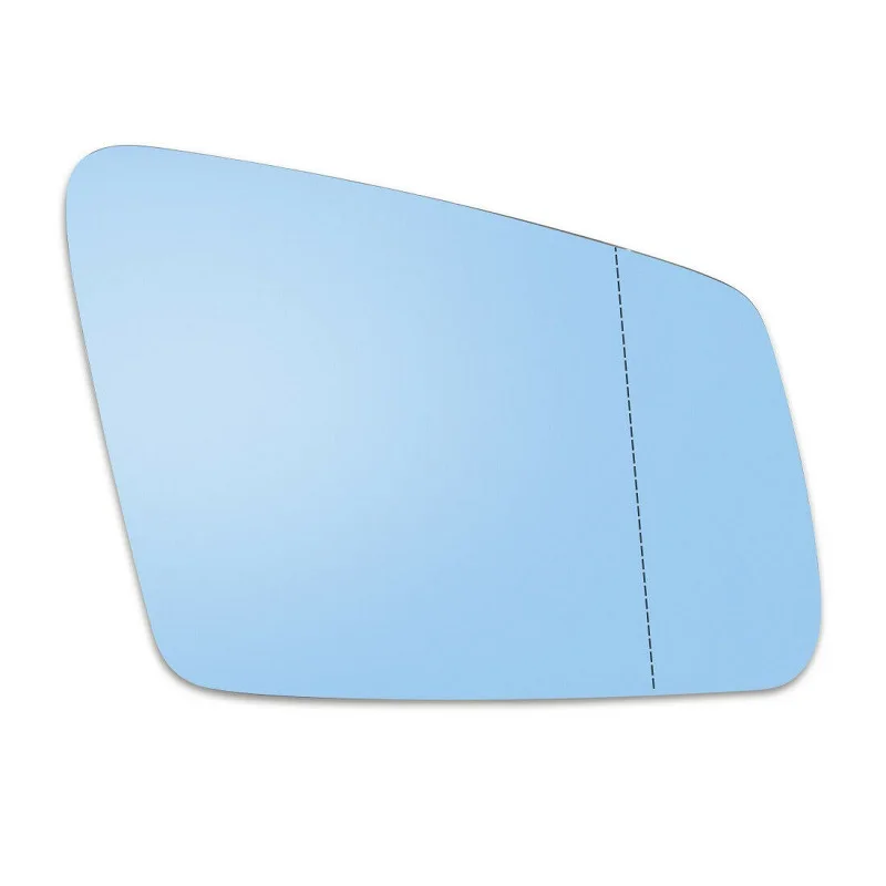 Right and Left Side Rearview Mirror Glass Blue Replacement for Mercedes Benz W212 204 221 A2128100221