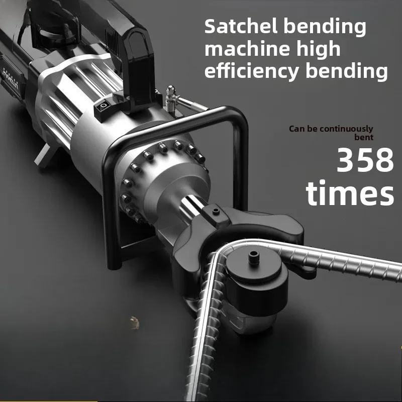 

Portable steel bar bending machine Portable electric bending machine Handheld hydraulic straightening machine Small hoop bending