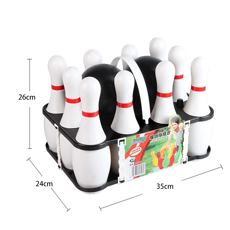 Ensemble de jouets de bowling pour enfants, sports de plein air parent-enfant, jouets de balle pour bébé, jouets de loisirs d'intérieur