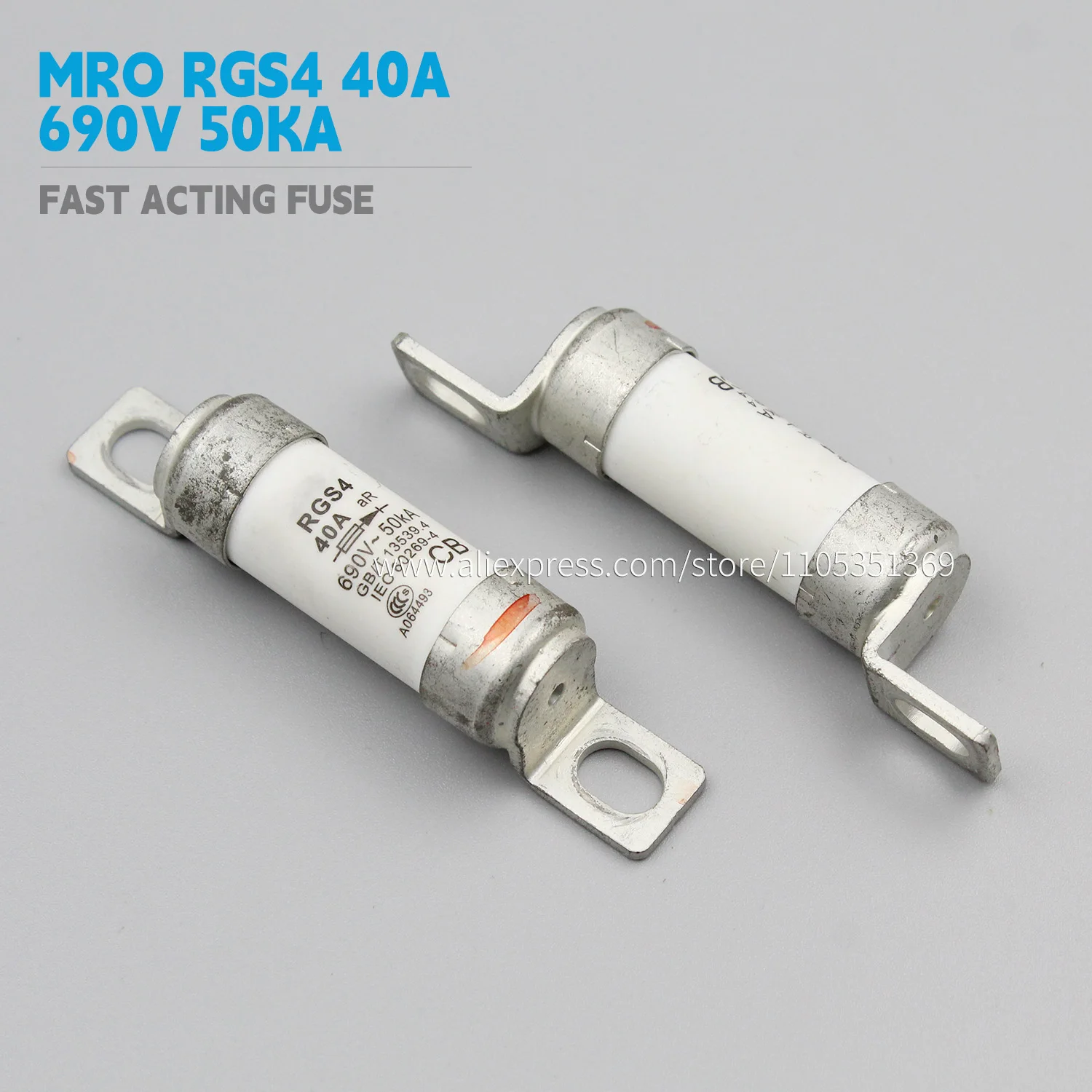 Fast Acting Fuse for MRO RGS4 40A 690V 50ka Molten core HVAC air conditioner parts VRF refrigeration Original tools