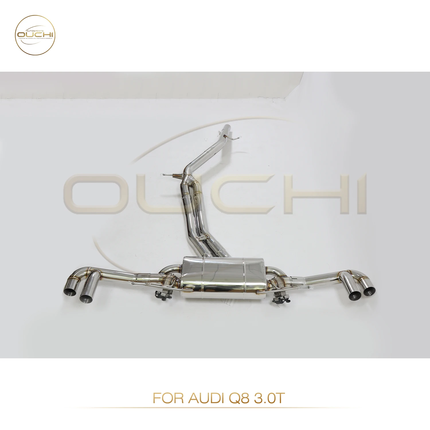 

Ouchi Stainless Steel Catback Exhaust System for Audi Q8 3.0T High Performance Sporty Sound Tuning Upgrade