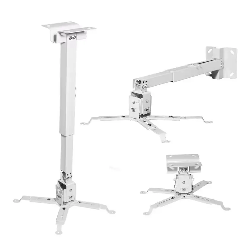 Universal Height Adjustable Ceiling Projector Mount For TD98PRO TDA7W Projector With Tray For Home Office Theater