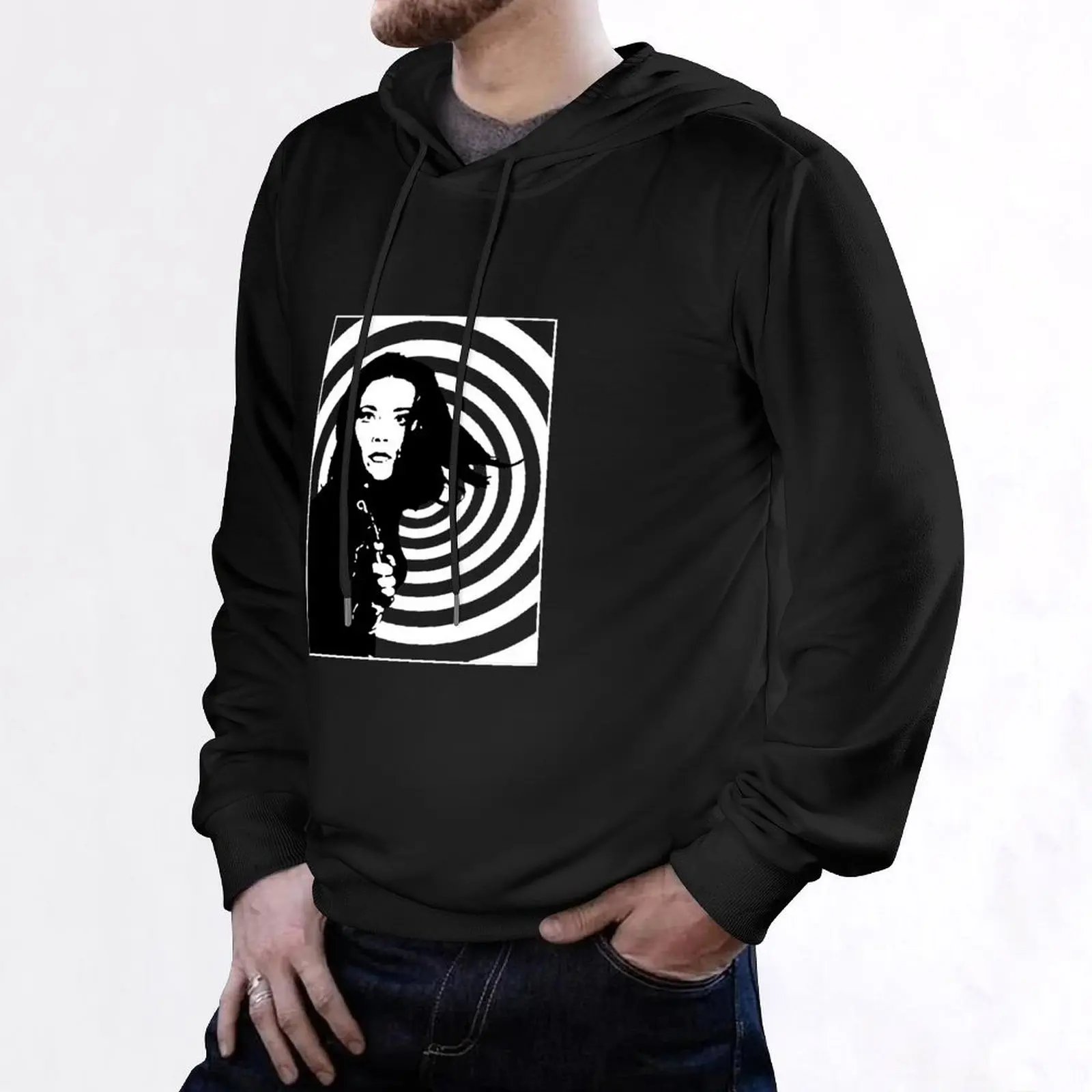 ديانا ريج هو إيما بيل هوديي قميص بقلنسوة للرجال مصمم ملابس الرجال ملابس الشتاء الملابس هوديي