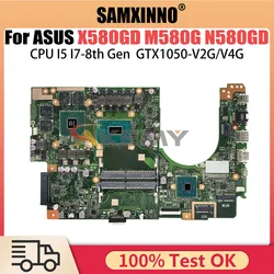 X580gd Notebook Mainboard für asus vivobook nx580g m580g n580gd nx580gd Laptop Motherboard CPU i5 i7 8. Generation gtx1050 gpu