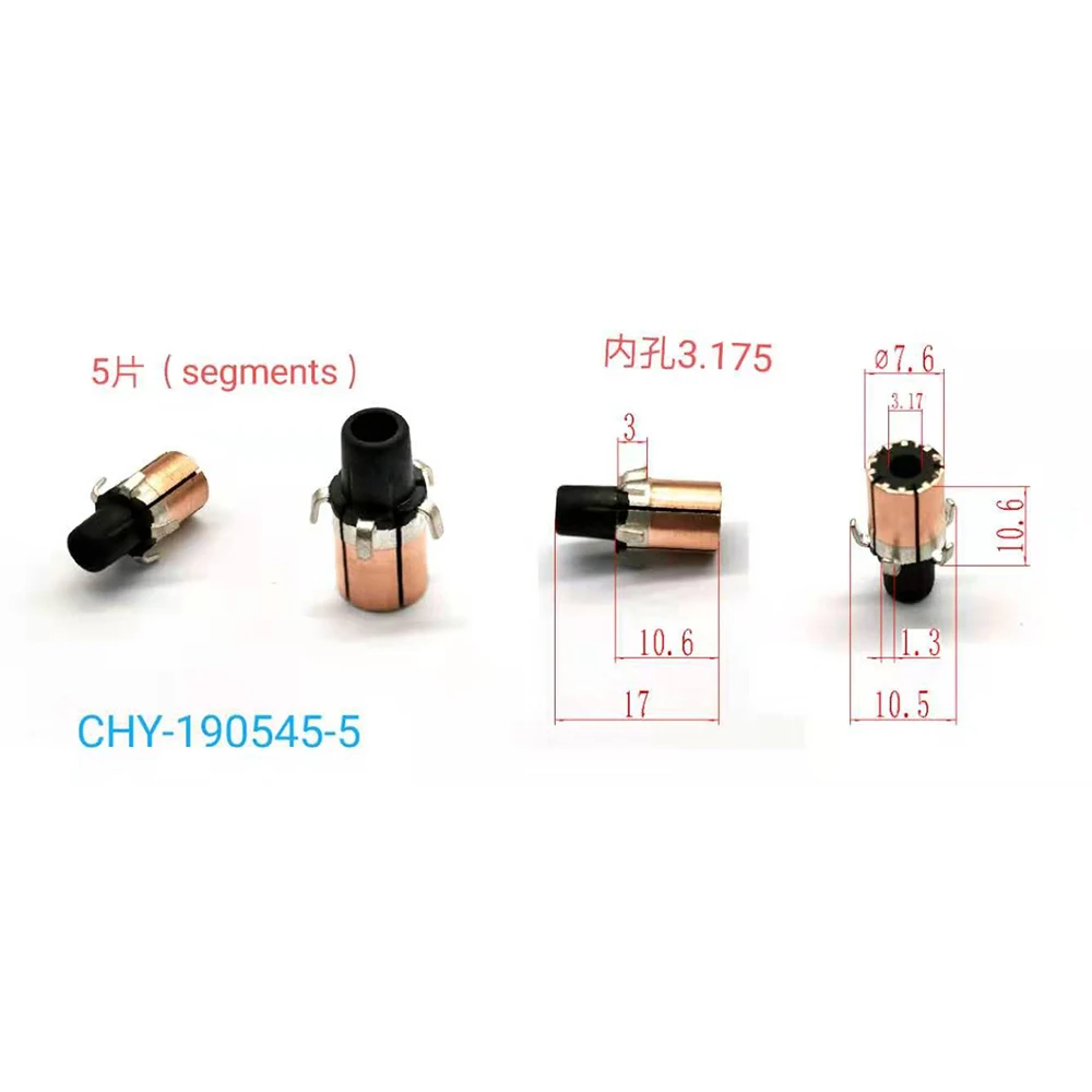 7.6*3.175*10.6*5P Rectifier Reverser Copper Head Chy- 190545 -5