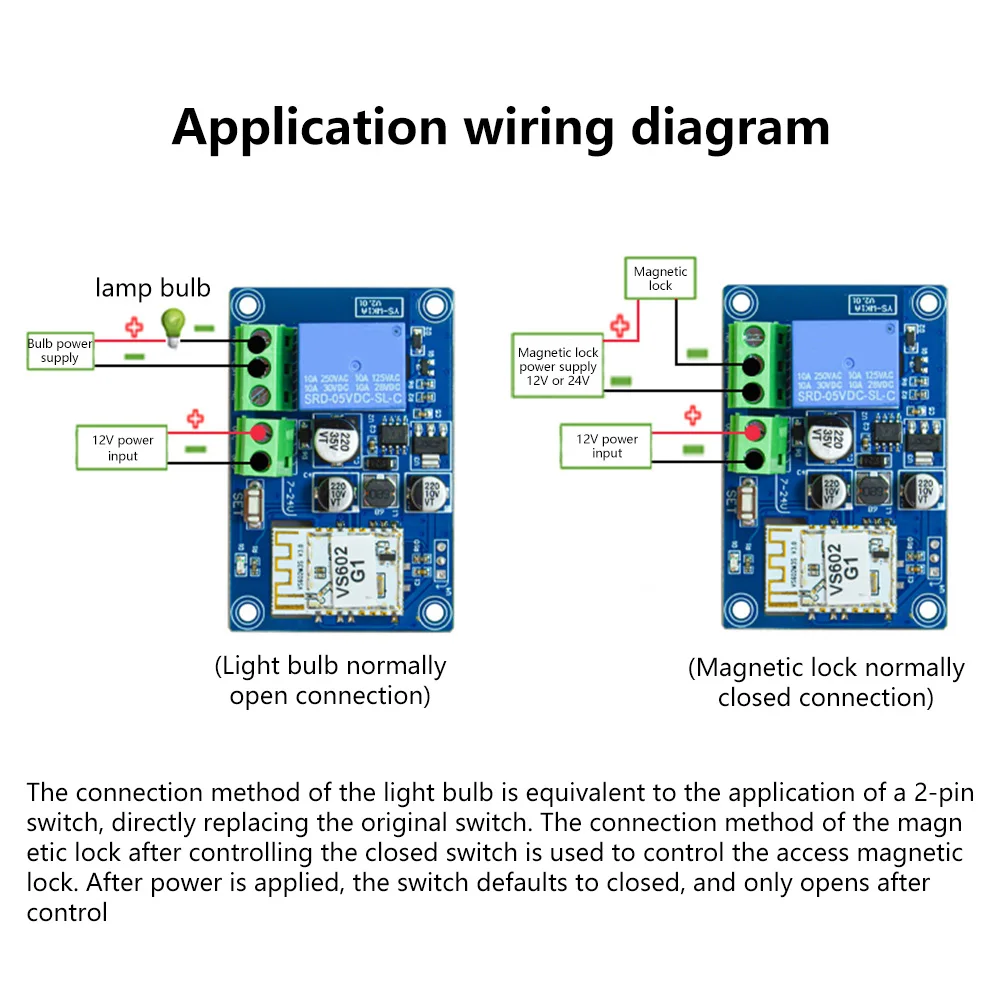 DC7-24V WIFI Relay Remote Switch Wireless RF Remote Control Switch  2 3 4 Channel Relay Module for Lights Ceiling Fan Garage