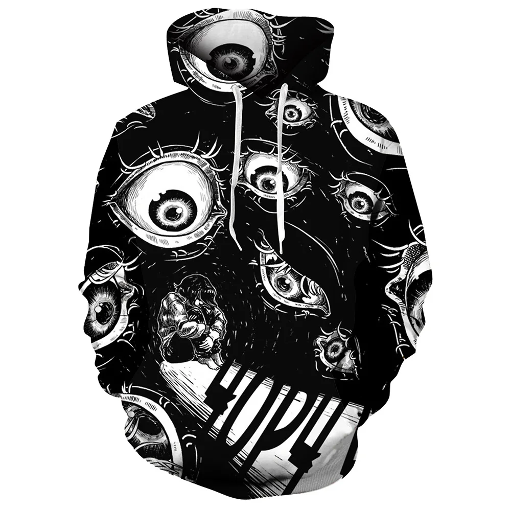 

Fashion Halloween Theme Horror Skull Graphic 3D Printed Men's Sweatshirt Autumn Party Theme Pullovers Doomsday Style Man Clothes