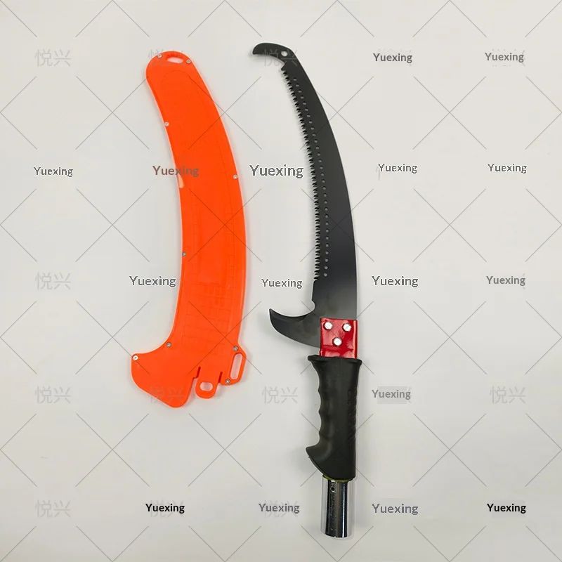 Pruning Saw Thickened 32mm Insulated Pole Garden Hand Tool Double Hook Saw Sharp Edge Tree Pruning Outdoor High-Altitude Work 4