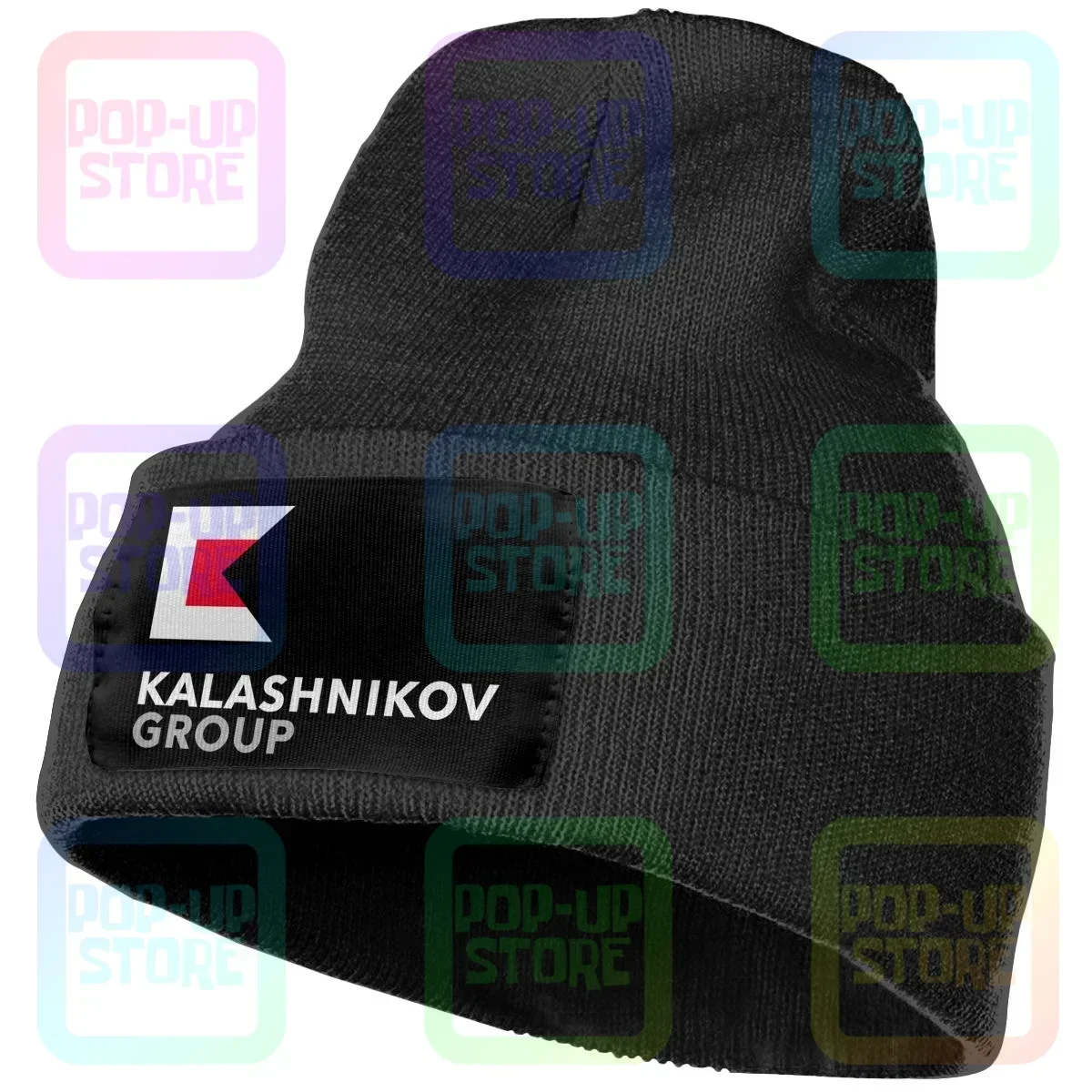 Kalashnikov Group Logo Knitted Beanie Hat Beanies Cap Gift Hot Deals Best Quality