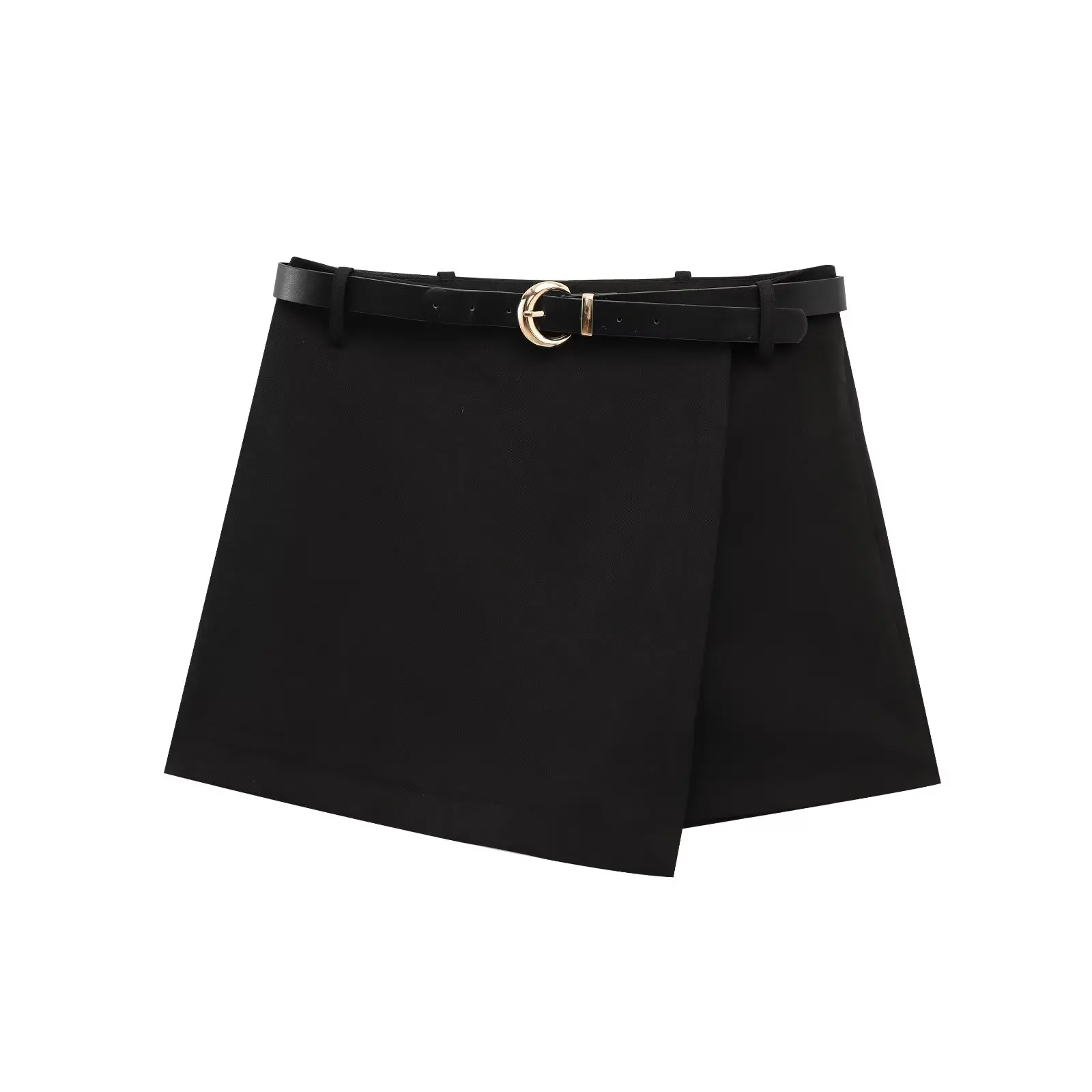 

UNIZERA Women's Shorts Casual Simple Fashion with Belt Solid Color Sexy temperament Spring New Shorts