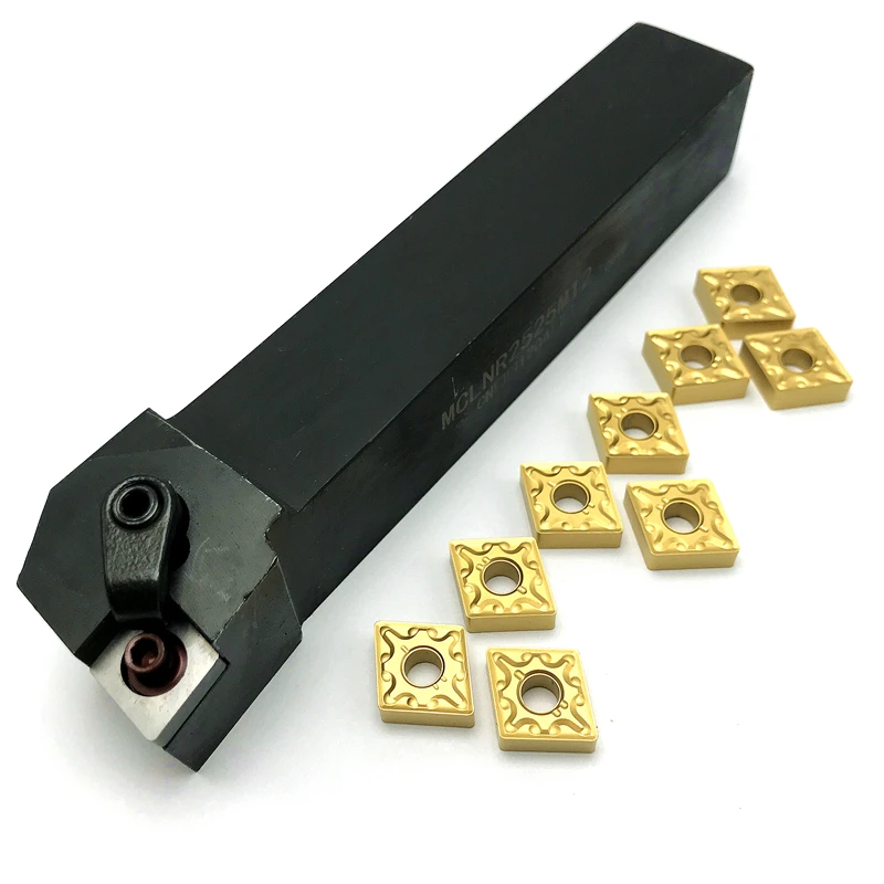 Porte-outils de tournage externe CNC résistant, utilisé pour les outils de tournage en alliage dur sur tours, outils de coupe de la série CNMG, MCLNR, MCLNL 95