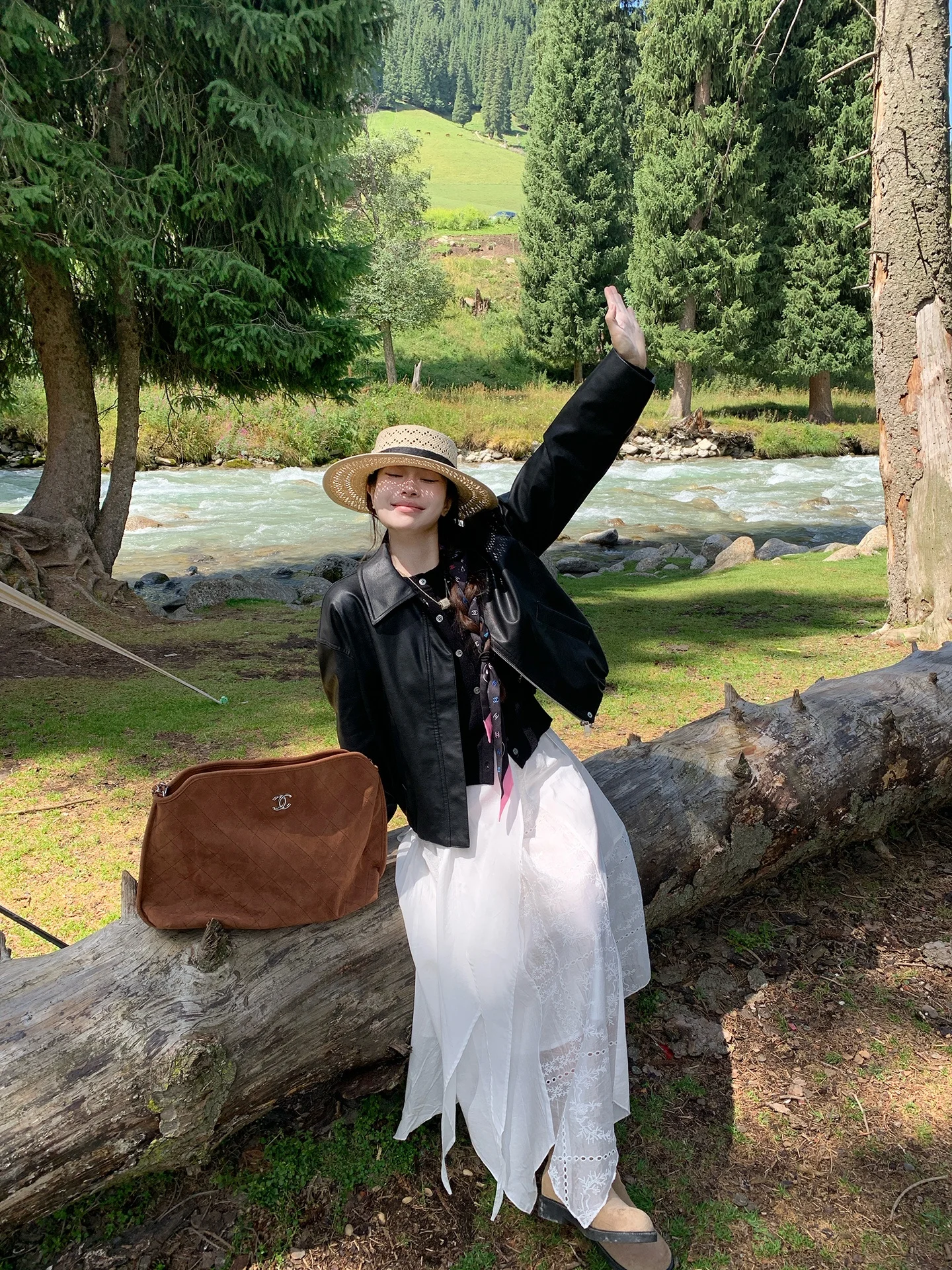 

Женская повседневная свободная куртка из искусственной кожи Evnsle, экологичная, весна-осень, новая модель, стильный верхний плащ в стиле Манчестер