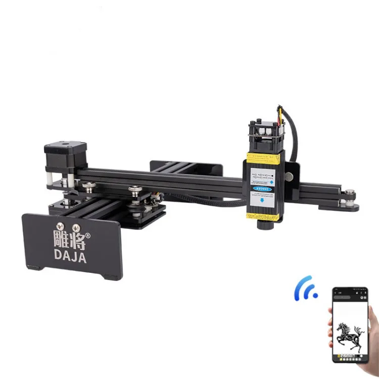 Original DAJA D2 5.5W 17x20cm Engraving Area 360 Degrees Rotation DIY Laser Engraver Carving Machine Metal engraving machinery