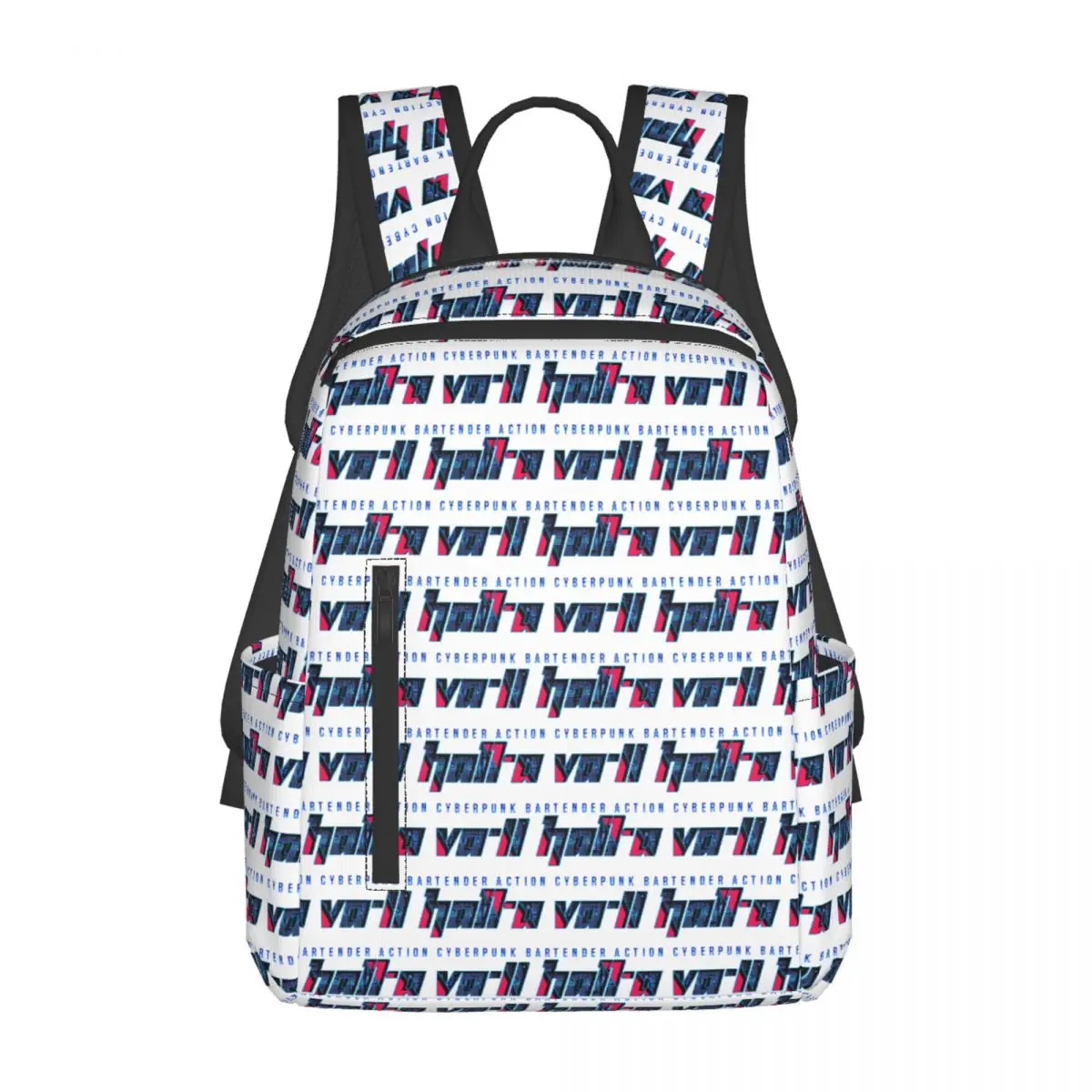 

VA-11 Hall-A Logo Backpack Large Capacity Children BookBag School Bag Shoulder Bags for Men Women