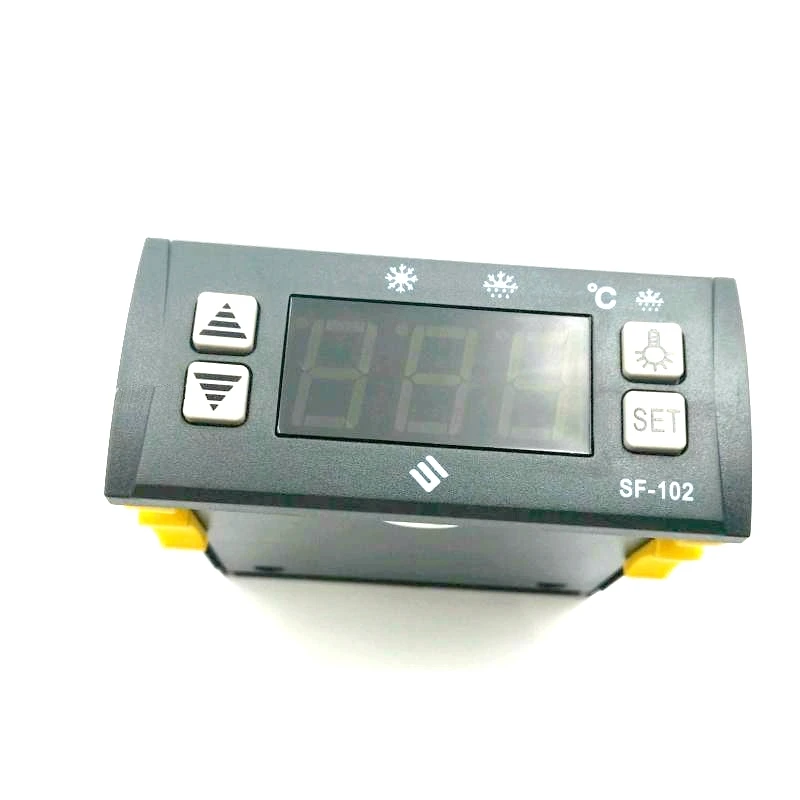 SF-102 Cool Room Fridge Digital Controller With Sensor Freezer Defrosting