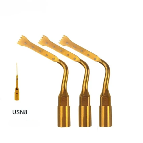 Imagen 2 del producto Puntas de cirugía piezoeléctrica VVDental compatibles con WOODPECKER/MECTRON/NSK, microesierra para implante de hueso, accesorios de odontología USN8