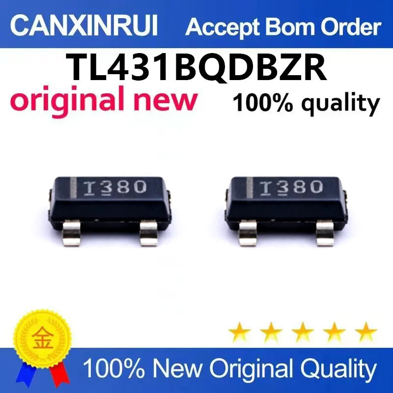 （5pcs-10pcs）Brand new original TL431BQDBZR SOT-23-3 adjustable precision parallel regulator chip