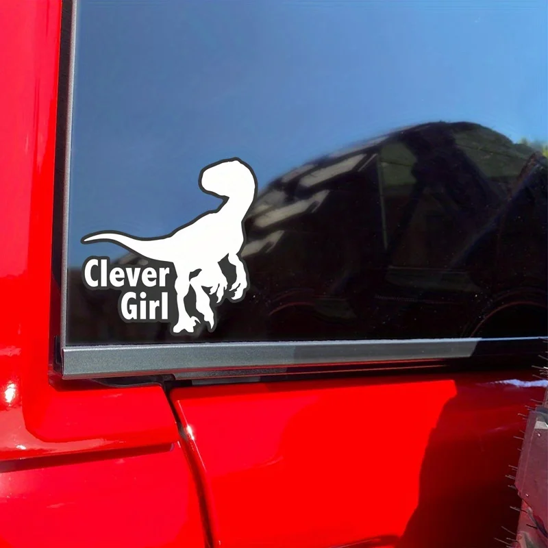 

Tyrannosaurus Rex Dinosaur Sticker, Humorous Design, High-Quality Weatherproof Decal for Trucks, Windows, Laptops & Car Exterior