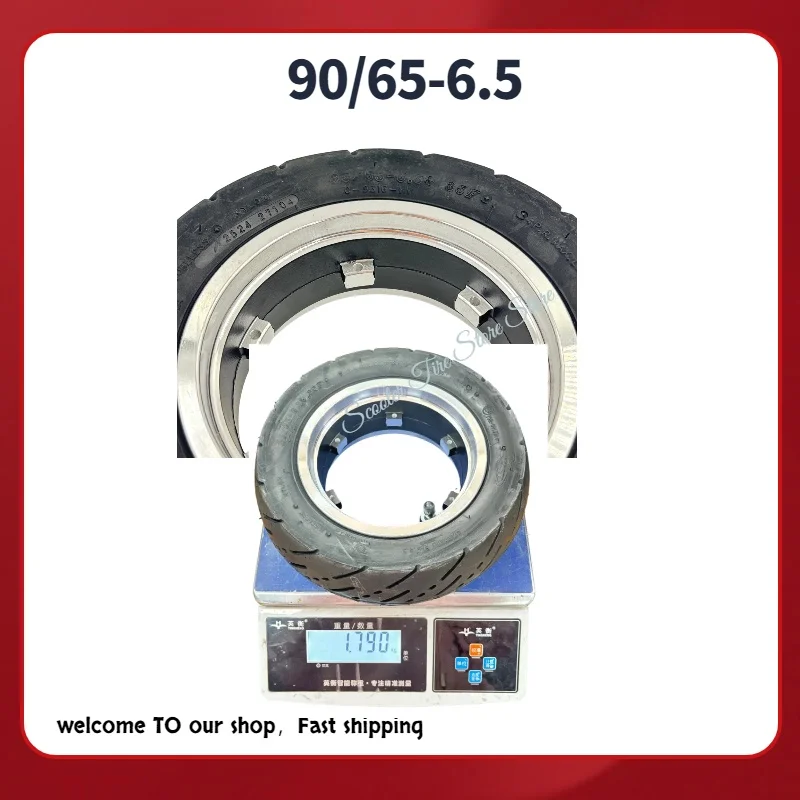 Dualtron Thunder Elektroroller Original 90/65-6,5 Schlauchloser Reifen mit Radnabe 11-Zoll-Nabe Schlauchloser Reifen – Detail 4