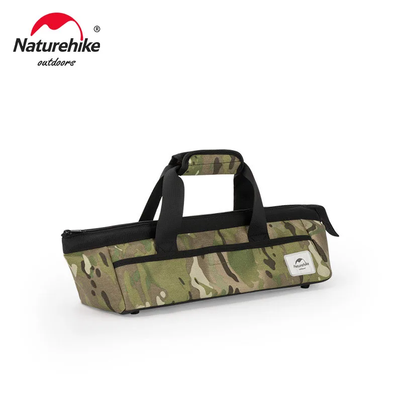 Naturehike 2024 Camouflage Storage Bag Handbag Camping Gadgets Bag Storage Bag Multilayer Bag Multifunctional Tent Accessorie