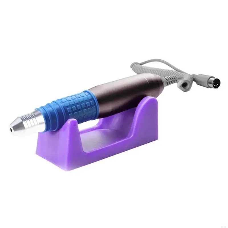 

R3MF Electric Drill Pen Handle Handpiece Manicure & Pedicure Polish Machine 30000RPM Art Tool (Blue)