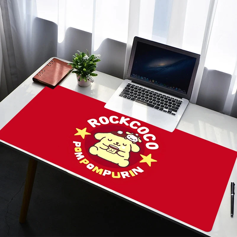 

Mouse Pad PC Non Slip Rubber HD Mousepad Laptop Gamer Cabinet Keyboard Pad Office Computer Gaming P-pompompurin Desk Mouse Mat