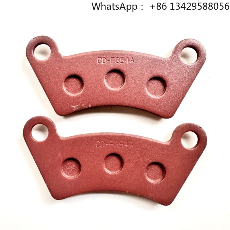 

Rear Brake Pads for Keeway GTX 300 CUV Jobbar Linhai Joyner Kinroad 650 1100 Buggy Go Kart UTV Sand Spider 02.DLJ.ZJ509.03-04