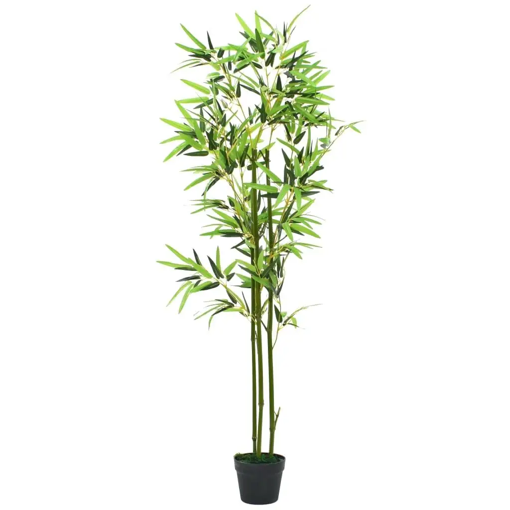 59cm Artificial Bamboo Plant in Decorative Pot - Green Home Décor